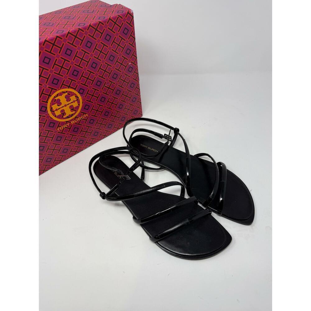 Tory Burch Women's Black Strapy Sandals 9.5 NWB